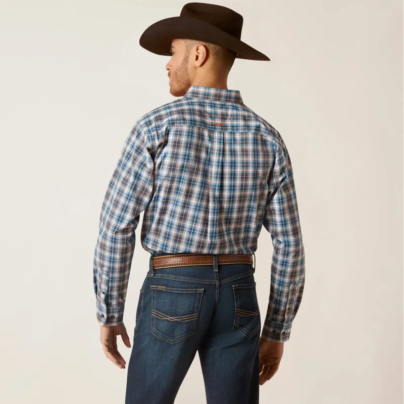 Ariat Men's Pro Series Gabriel Fitted Shirt - White-1